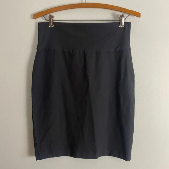 Eileen Fisher Black Mini Skirt - Picture 1 of 8